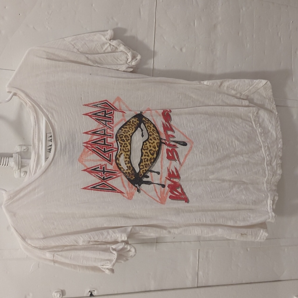 Medium Retro Original Def Leppard Ladies M T
